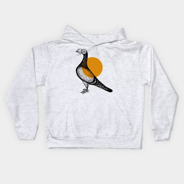 beautiful beak Kids Hoodie by ANIMALLL